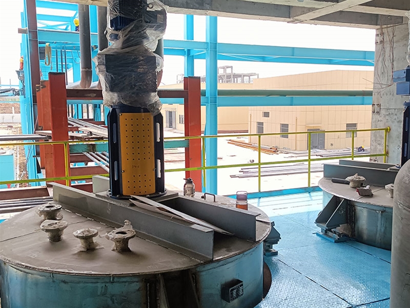 攪拌裝置現(xiàn)場