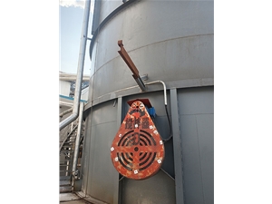 塔側攪拌裝置現場