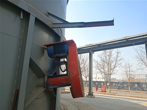 塔側攪拌裝置現場